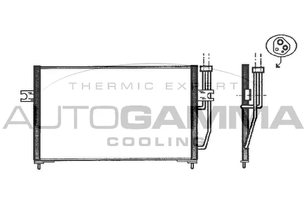 Condenser, air conditioning (102566)