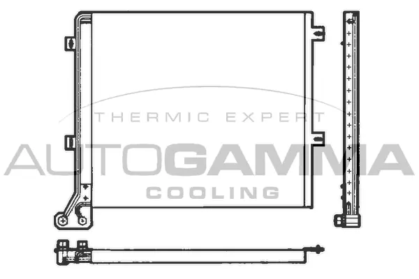 Condenser, air conditioning (101829)