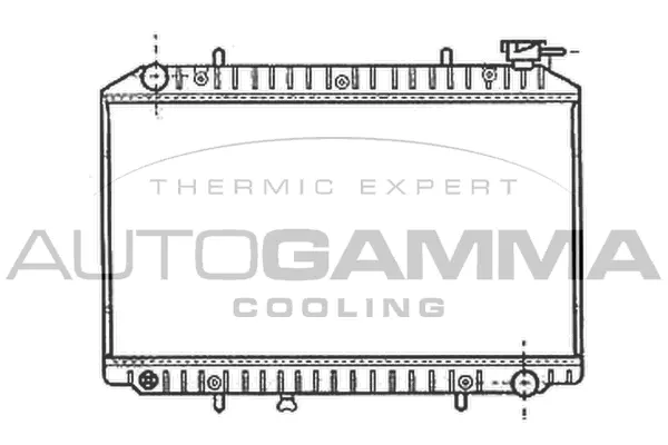 Radiator, engine cooling (102201)