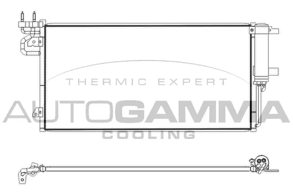 Condenser, air conditioning (107891)