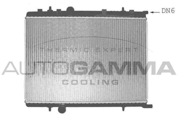Radiator, engine cooling (103138)