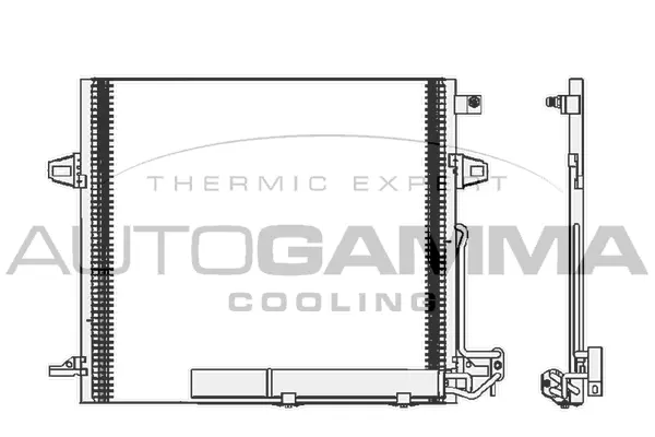Condenser, air conditioning (105203)