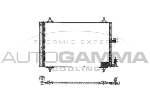 Condenser, air conditioning (102627)
