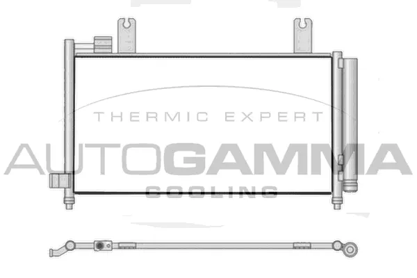 Condenser, air conditioning (107657)