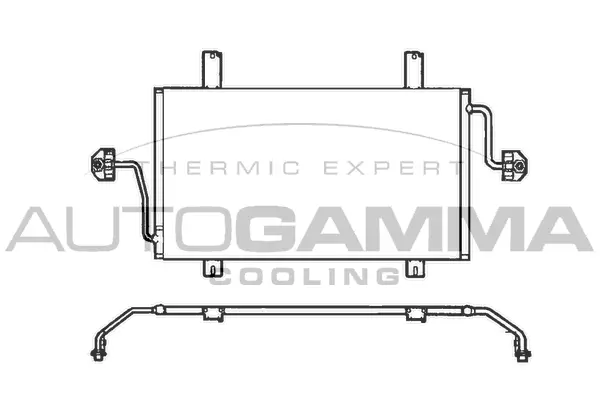 Condenser, air conditioning (102563)
