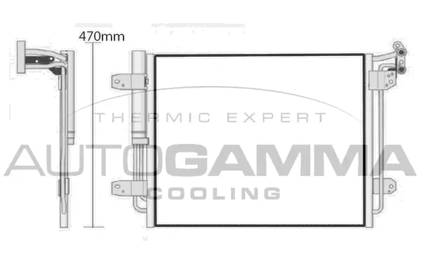 Condenser, air conditioning (107879)