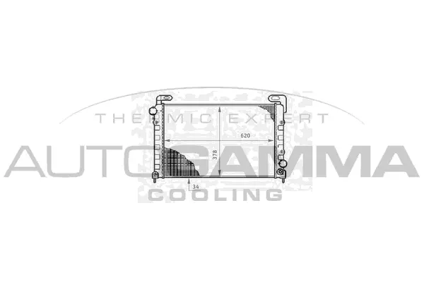 Radiator, engine cooling (100906)