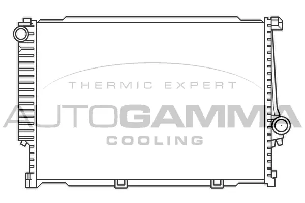 Radiator, engine cooling (100132)