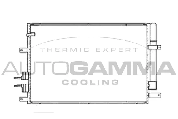 Condenser, air conditioning (103717)