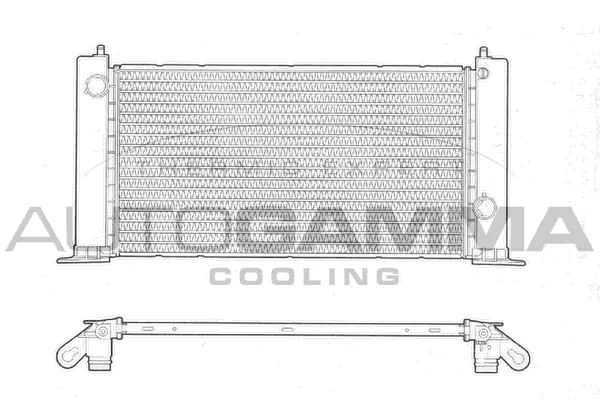 Radiator, engine cooling (103054)