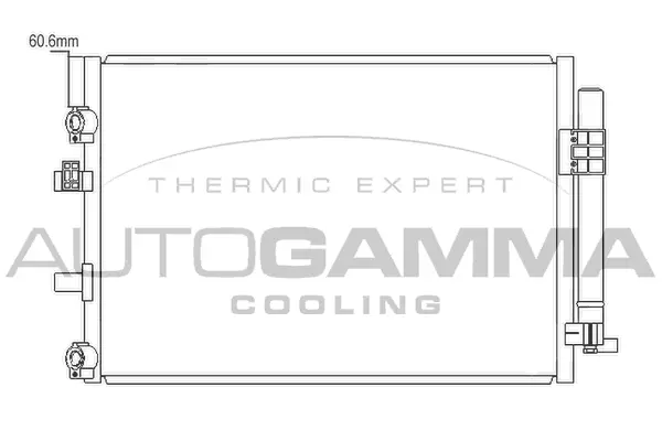 Condenser, air conditioning (105882)