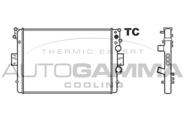 Radiator, engine cooling (403346)