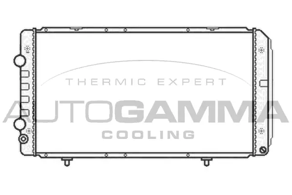 Radiator, engine cooling (102901)