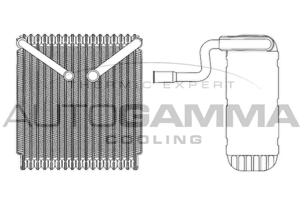 Evaporator, air conditioning (112100)