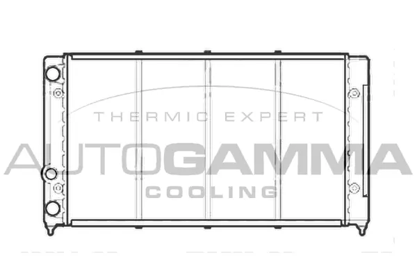 Radiator, engine cooling (105570)