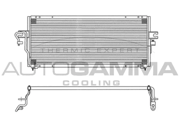 Condenser, air conditioning (102715)