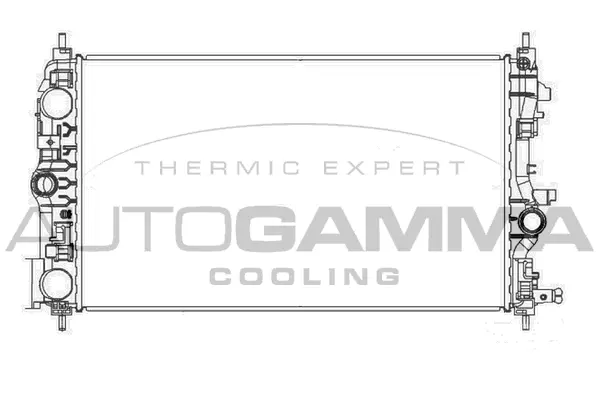 Radiator, engine cooling (107138)