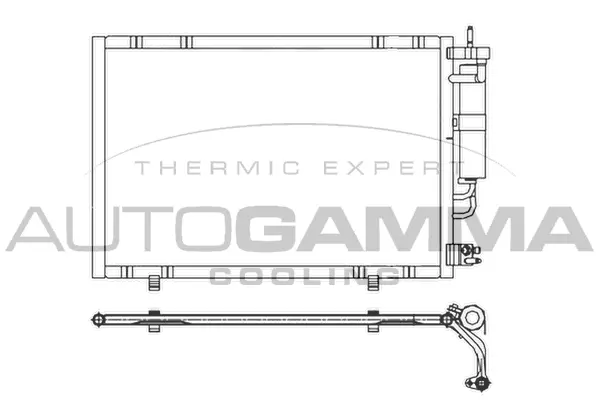 Condenser, air conditioning (107195)