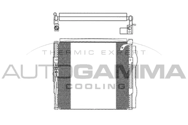 Condenser, air conditioning (102661)