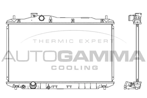 Radiator, engine cooling (107530)