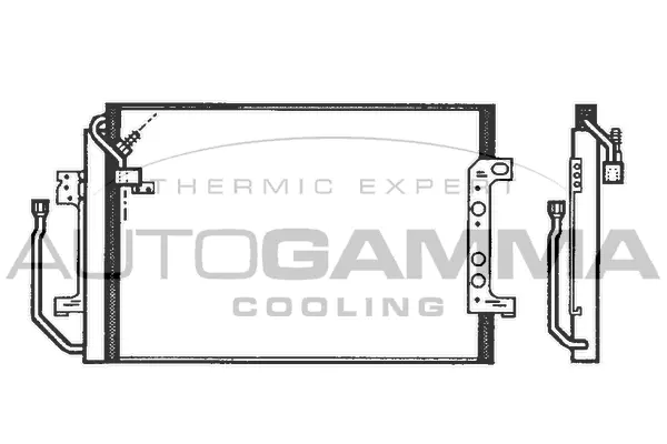 Condenser, air conditioning (102695)
