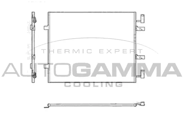 Condenser, air conditioning (104918)