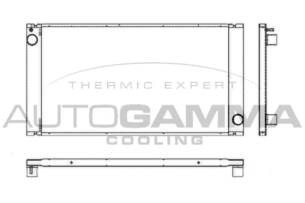Radiator, engine cooling