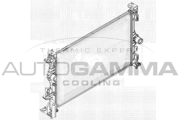 Radiator, engine cooling (107594)