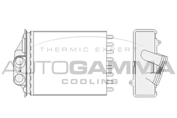 Heat Exchanger, interior heating (104804)