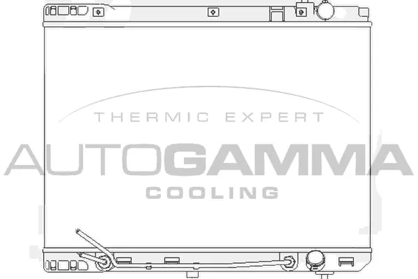 Radiator, engine cooling (104843)