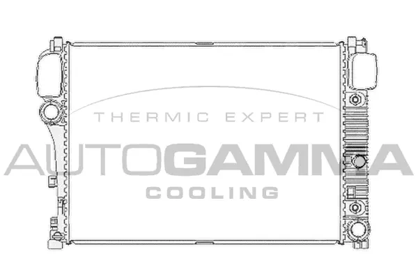 Radiator, engine cooling (104538)