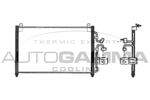 Condenser, air conditioning (101463)
