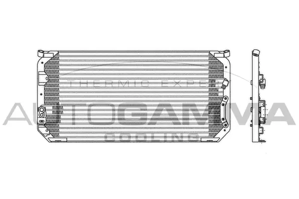 Condenser, air conditioning (102800)