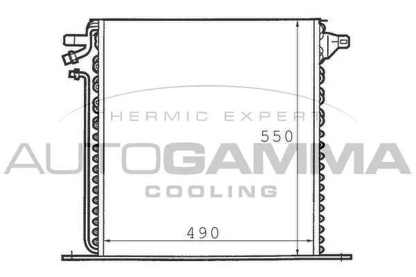 Condenser, air conditioning (101563)