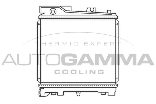 Radiator, engine cooling (100102)