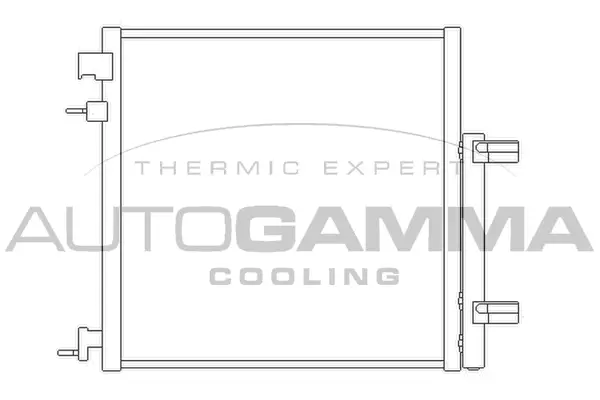 Condenser, air conditioning (105977)