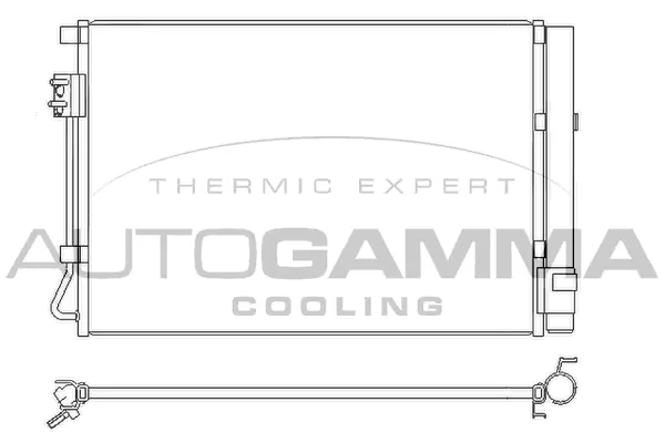 Condenser, air conditioning (107153)