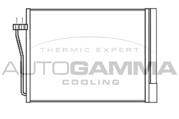 Condenser, air conditioning (105537)