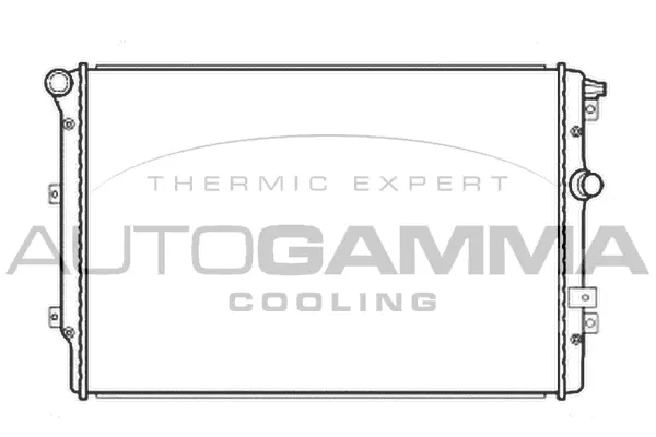 Radiator, engine cooling (107117)