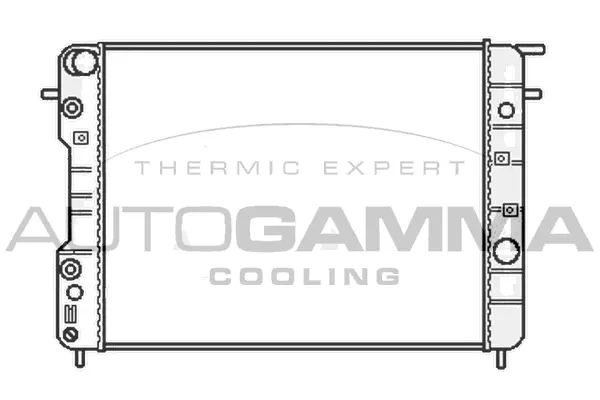 Radiator, engine cooling (107046)