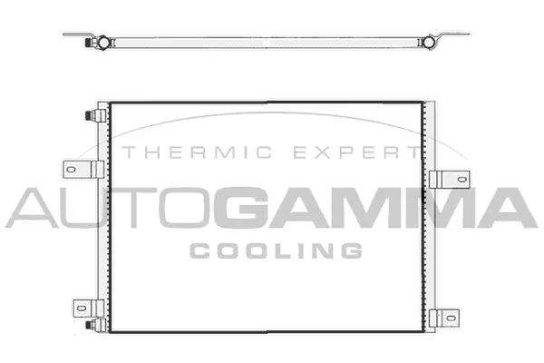 Condenser, air conditioning (304784)