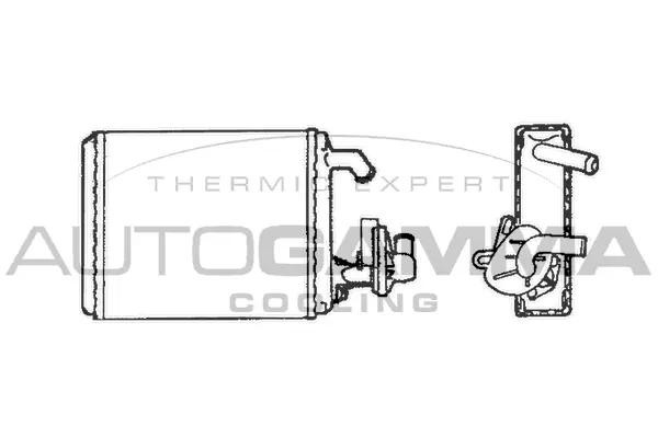 Heat Exchanger, interior heating (101645)