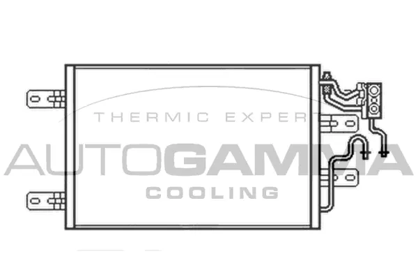 Condenser, air conditioning (103524)