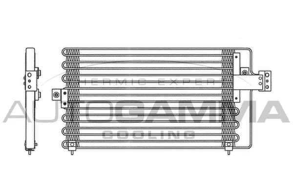 Condenser, air conditioning (102619)