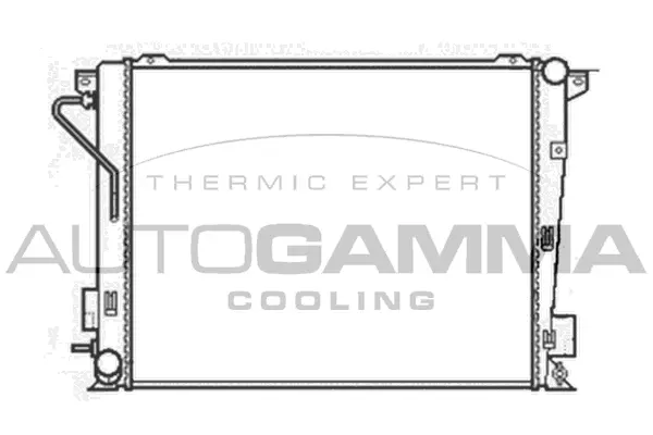 Radiator, engine cooling (104832)