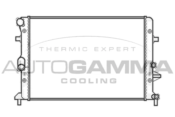 Radiator, engine cooling (105583)