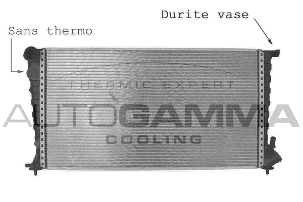 Radiator, engine cooling (103125)