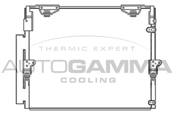 Condenser, air conditioning (105511)
