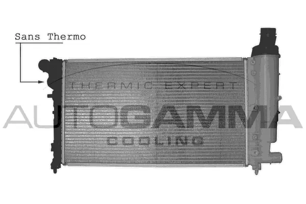 Radiator, engine cooling (102845)