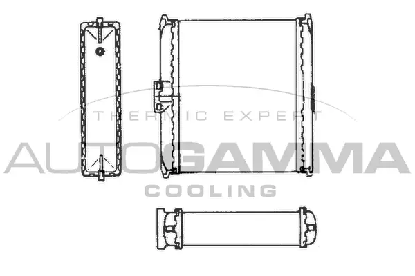 Heat Exchanger, interior heating (101631)